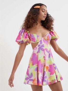 For Love And Lemons | Dresses | Festival Rose Slip Dress | Poshmark